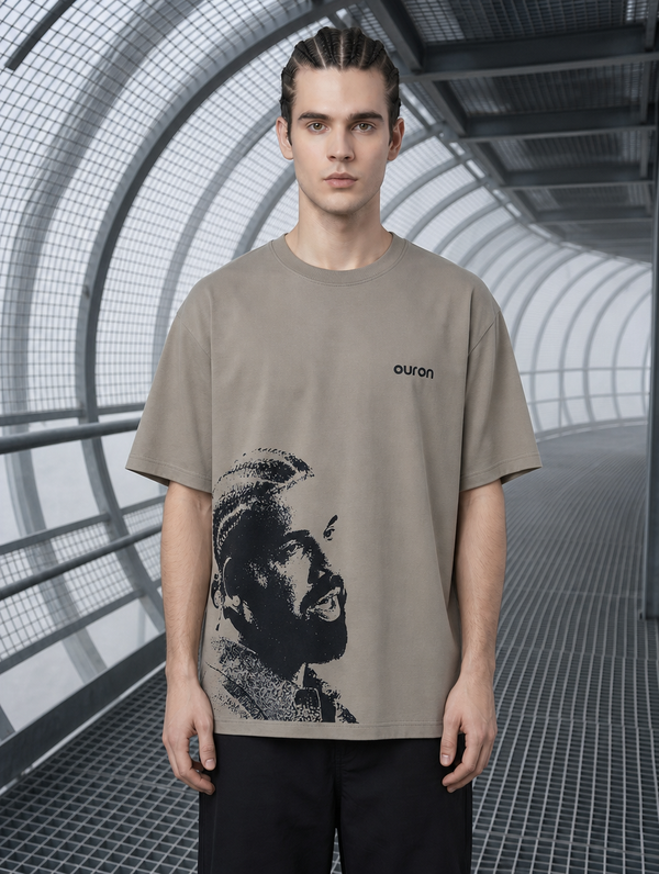 Champagne Papi Oversized T-Shirt | Ouron | Streetwear Graphic Tee