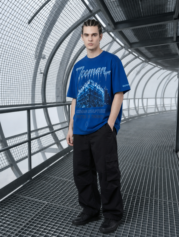 Iceman Oversized T-Shirt | Ouron | Papi Inspired Streetwear